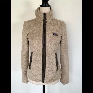 Patagonia Tan Fleece Jacket